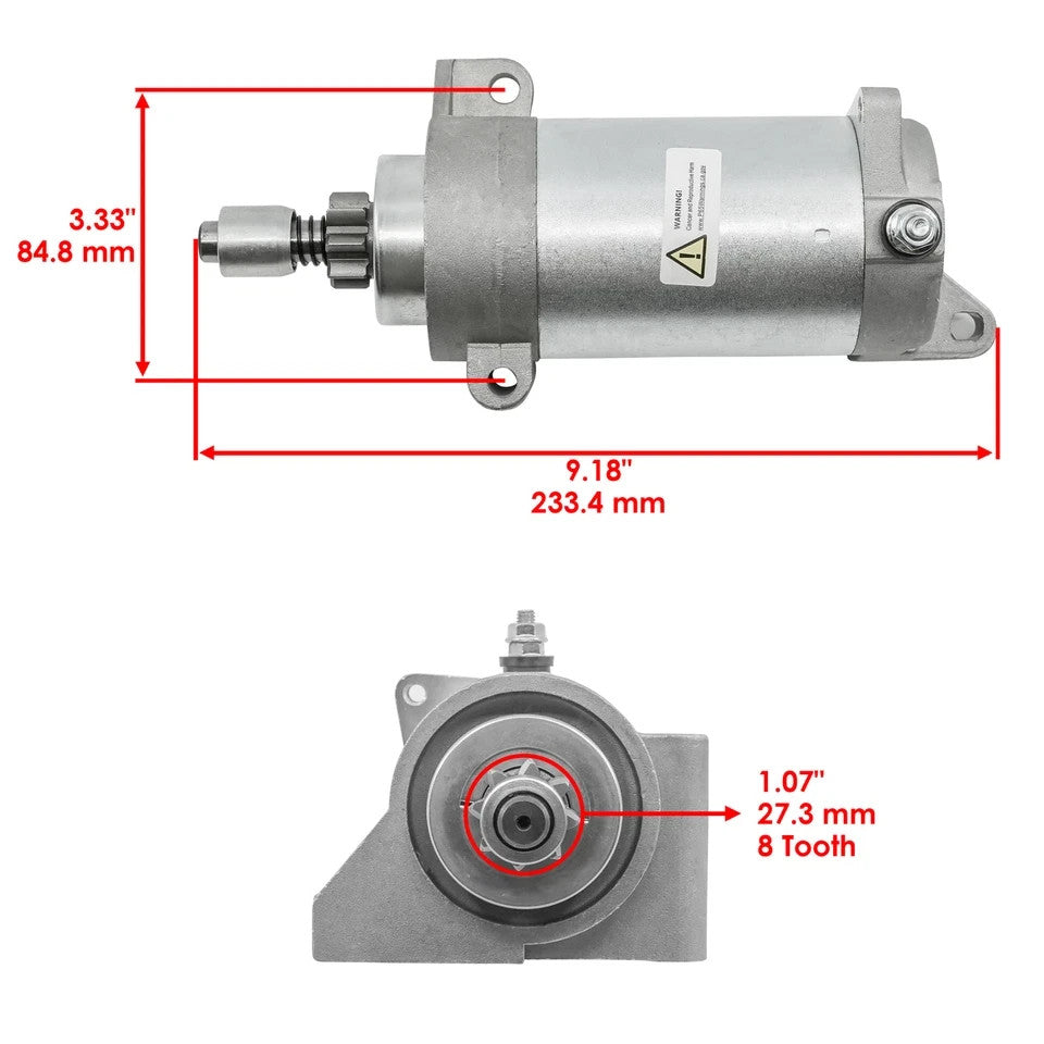 Starter for Ski-Doo Mach Z 1000 X Adrenaline SDI 2005 2006 2007