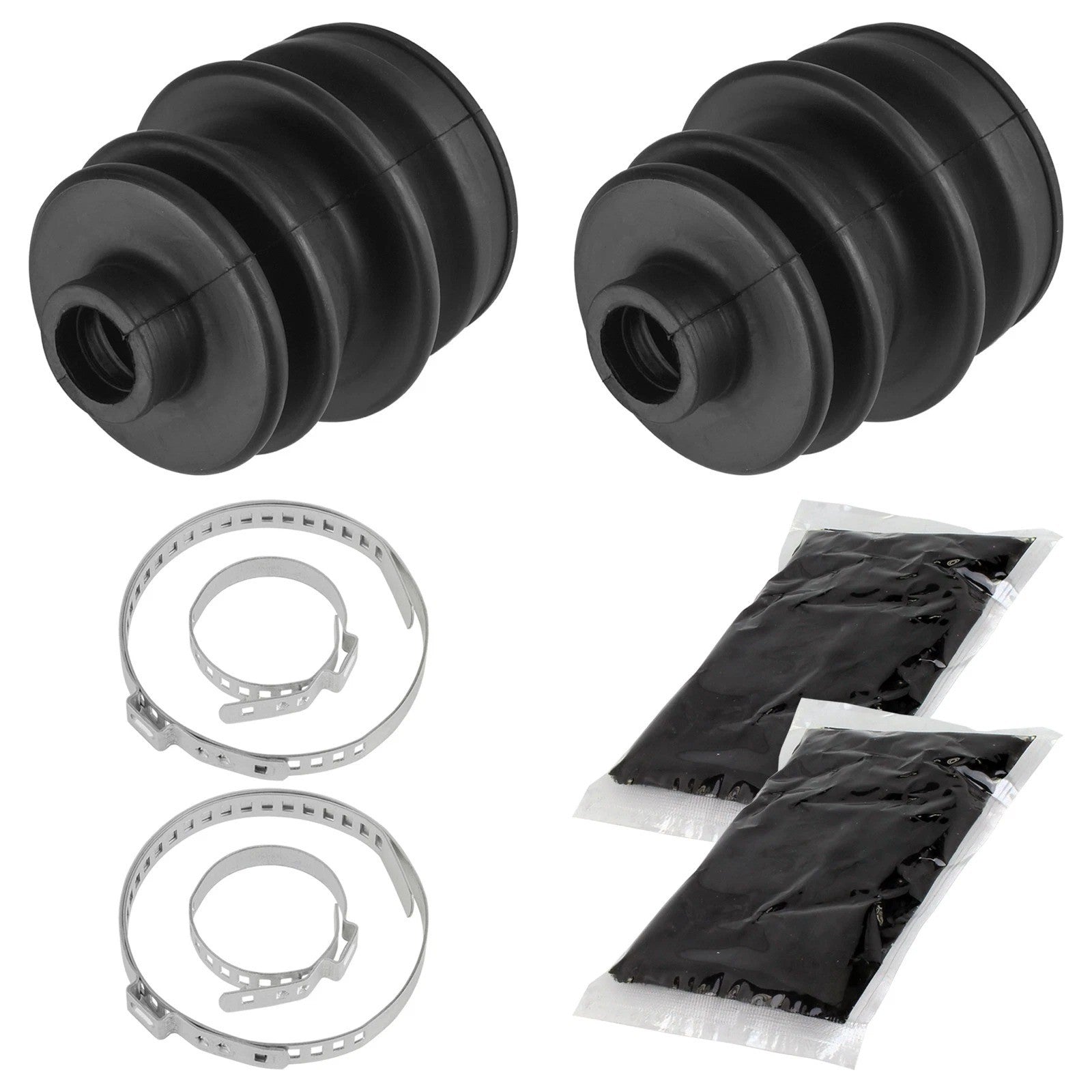 Rear Axle Inner Outer CV Boot Kit for Arctic Cat Prowler Xt 550 650 700 2006-10