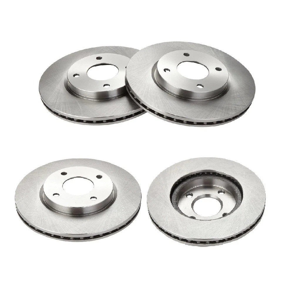 Front Brake Rotors Set For 2009-2014 Nissan Cube 2007-2012 Sentra Versa