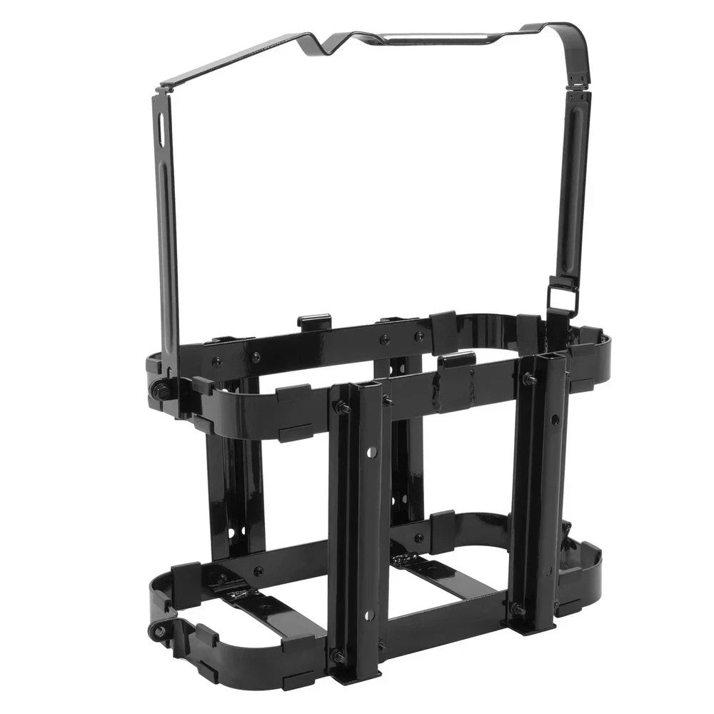 HECASA Jerry Can Holder Mount 5.28 Gallons/20L Fuel Gas Can Rack- Steel