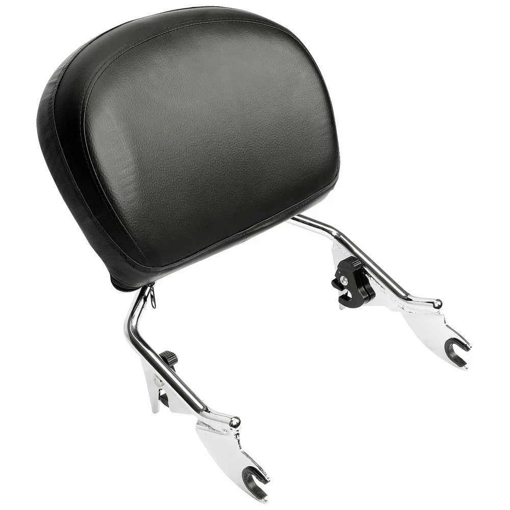 Detachable Backrest Sissy Bar For Harley Touring Road King Street Glide 09-2024