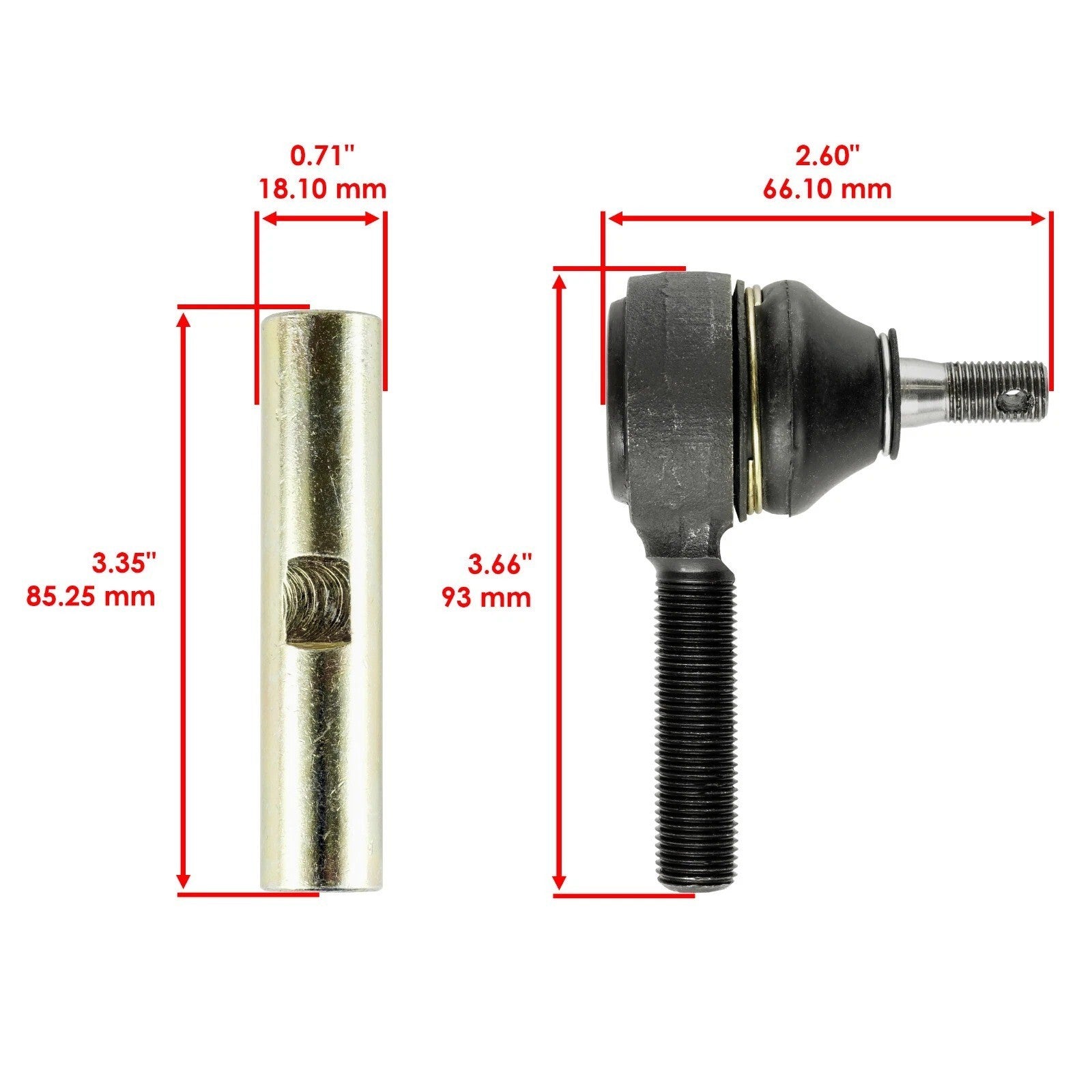 Rack Pinion Steering Gear Box Fits Club Car DS Electric Gas 1984-2004 1018783-02