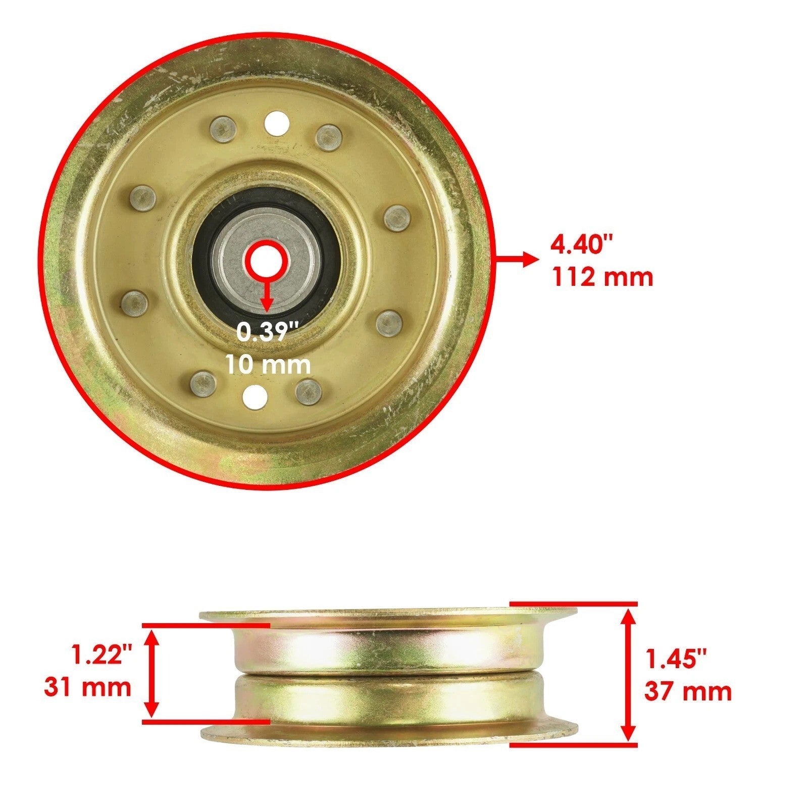 Idler Pulley For Poulan Craftsman Husqvarna 532173901 532156493 173901 156493