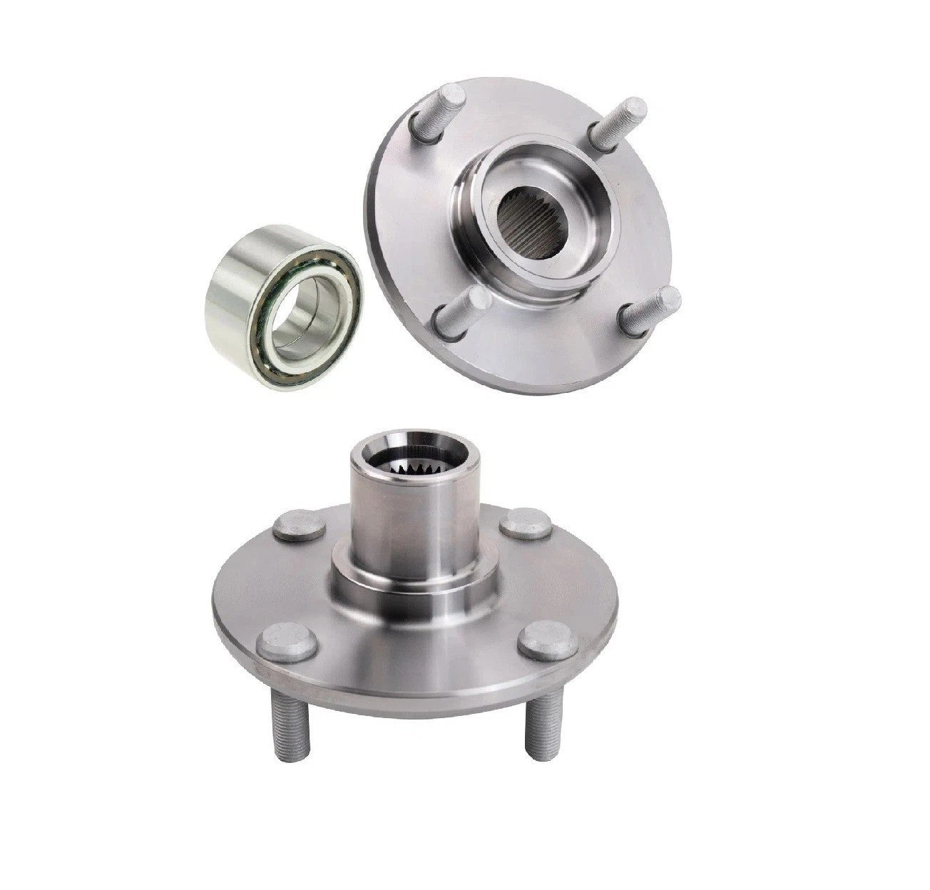 Front Wheel Bearing & Hub Kit Set For Infiniti Nissan G20 Altima
