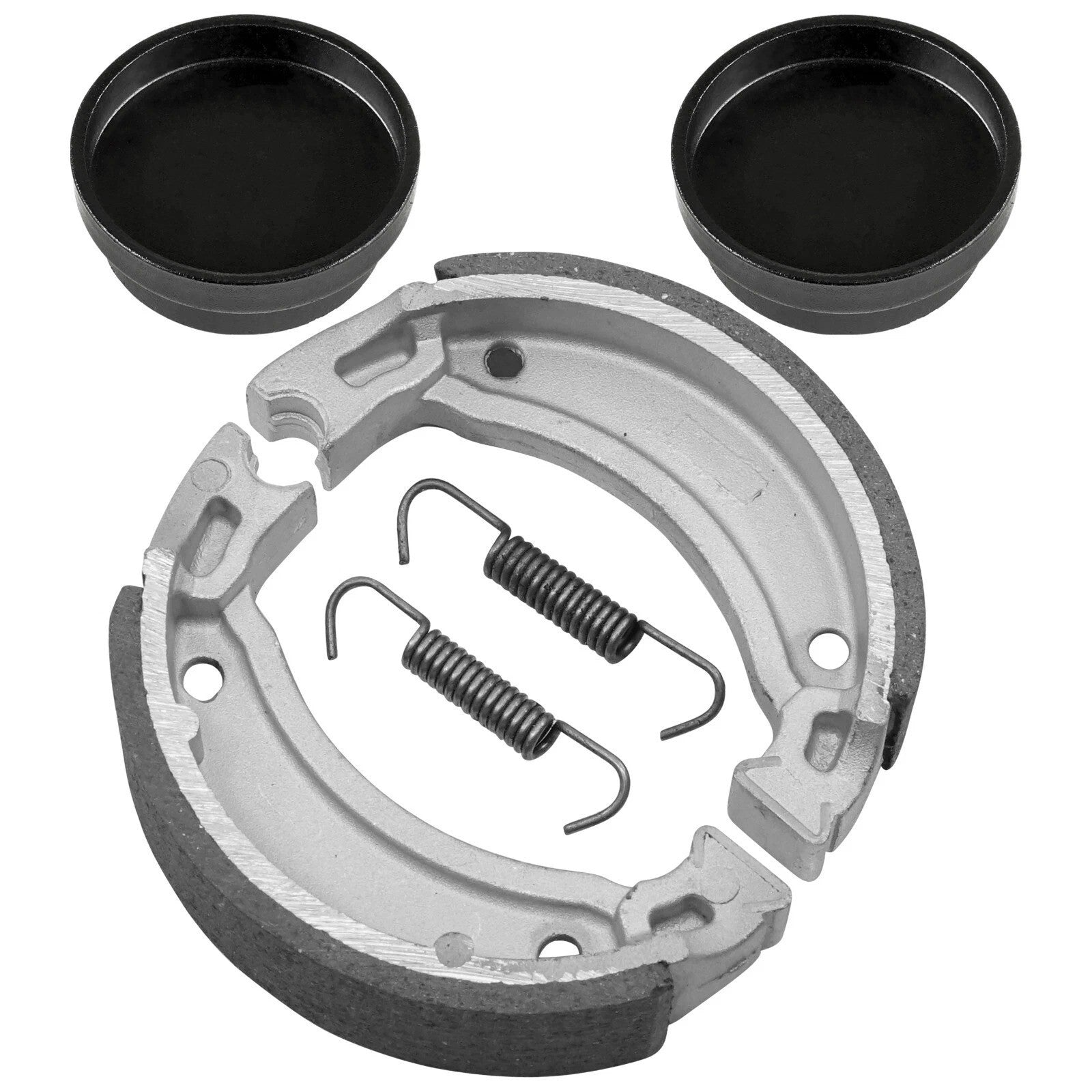 Front & Rear Brake Pads Shoes for Yamaha YTM225DX Tri-Moto 225Dx 1983 1984 1985