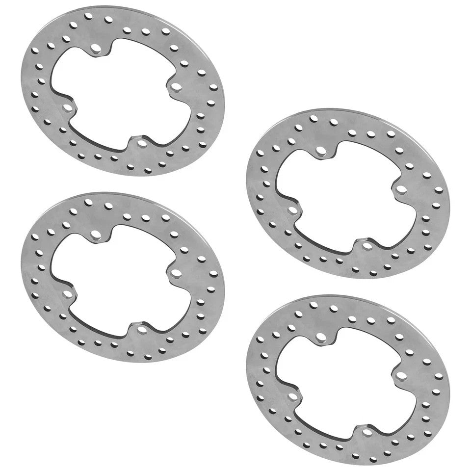 Caltric Front/Rear Brake Disc Rotor For Honda Pioneer 1000-5 SXS1000M5 2016-2021