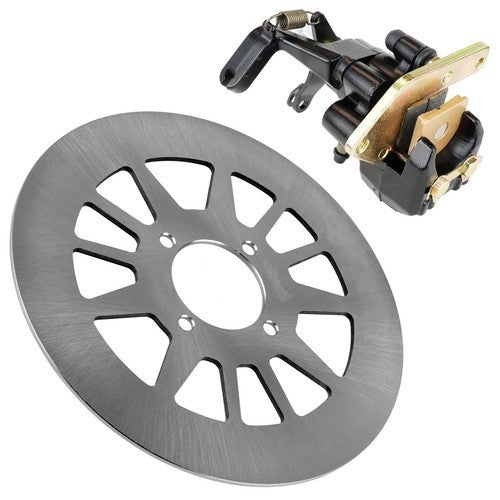 Rear Brake Disc Rotor w/ Caliper fits Yamaha Warrior 350 YFM350X 1990 - 2004