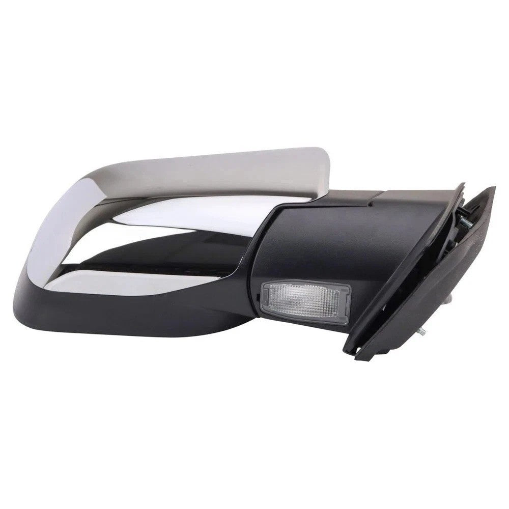 Mirror Power Heated Memory Turn Puddle Light Chrome Right for QX56 Armada Titan