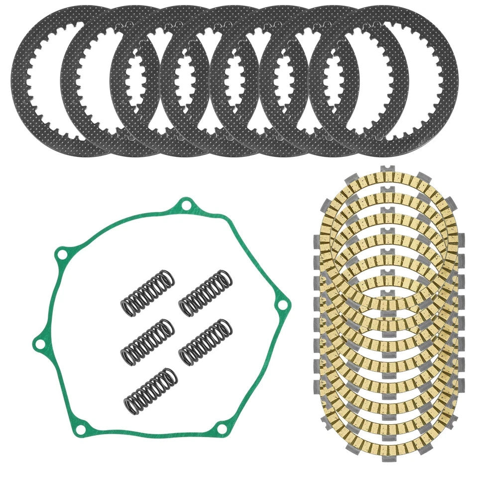 Clutch Friction Steel Plates Spring and Gasket Kit for Suzuki RM-Z250 2011-2018