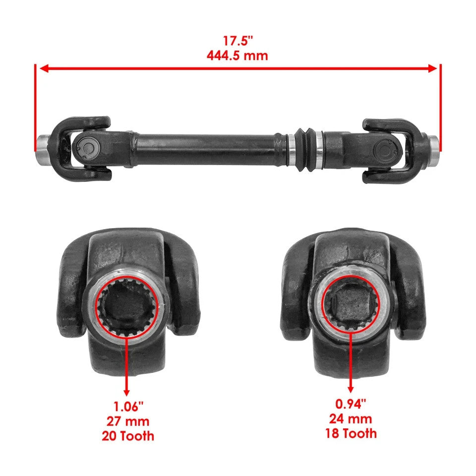 Rear Propeller Drive Shaft for Can-Am Commander 1000 4X4 2011 2012 2013