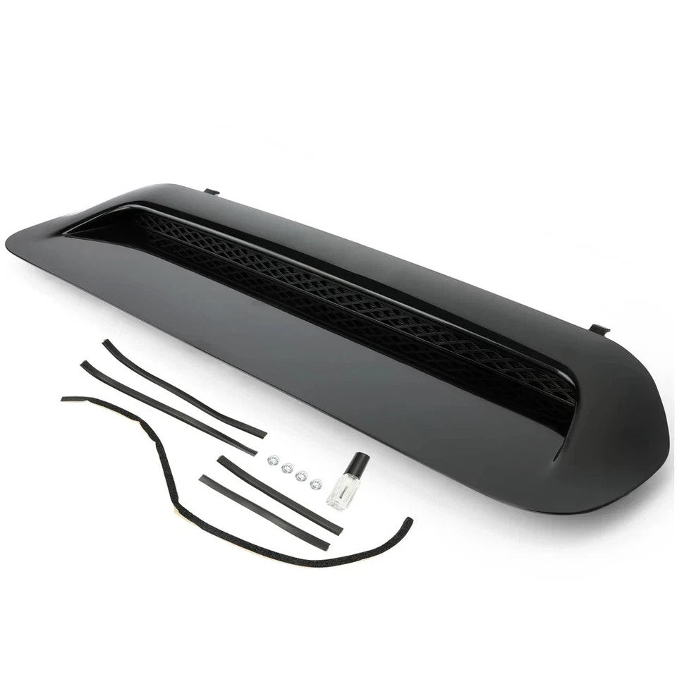 Black Hood Air Scoop Insert Kit For 4Runner 2010-2022 Tacoma 2012-2015