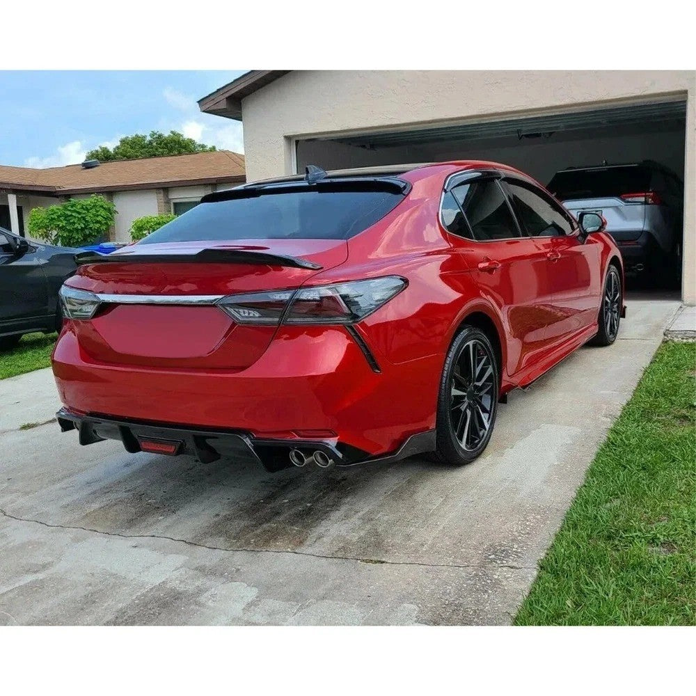 HECASA Rear Trunk Spoiler Wing For Toyota 18-24 Camry SE XSE LE XLE JDM V Style