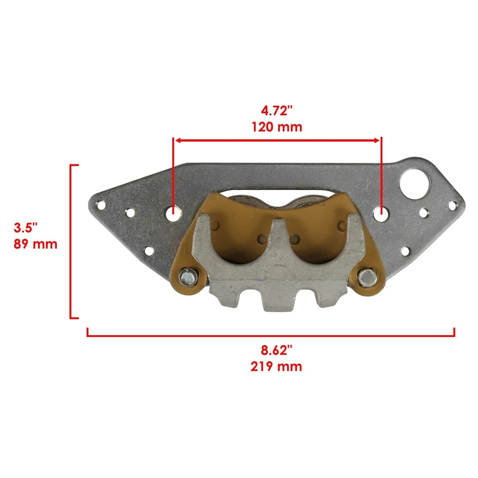 Front Left Brake Caliper for Polaris 1912255 1912261