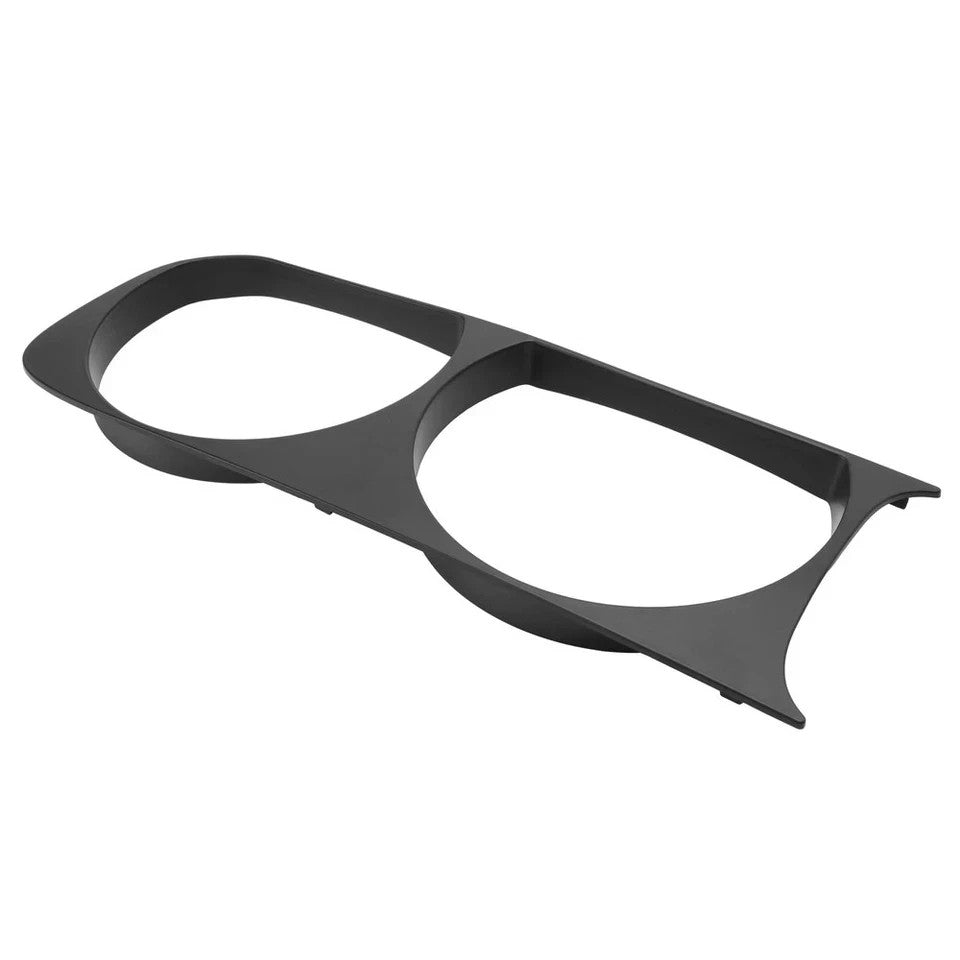 HECASA New For Dodge Challenger 2008-2014 Right Side Headlight Bezel Cover Black