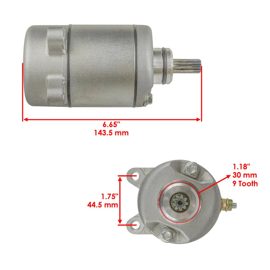 Starter for Honda TRX350TE TRX350TM Rancher New 2000 2001 2002 2003 2004-2006