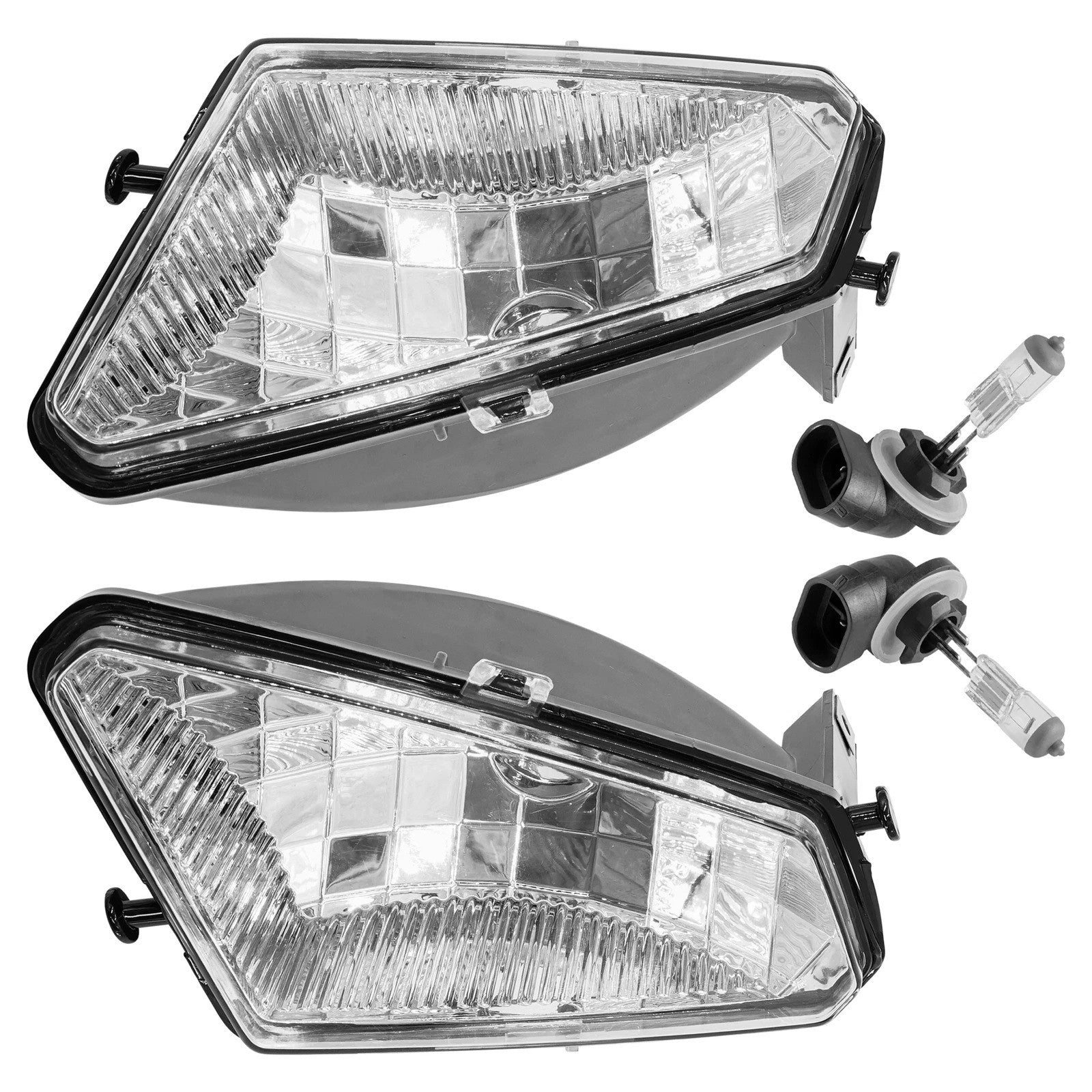 Headlight & Bulb For Polaris Hawkeye 300 4X4 2X4 2006-2011 Left & Right