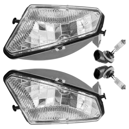 Headlight & Bulb For Polaris Hawkeye 300 4X4 2X4 2006-2011 Left & Right