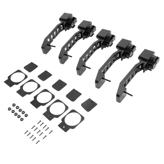 For Jeep Wrangler JK/JKU 2007-2018 Black Exterior Door Handles Aluminum Kit