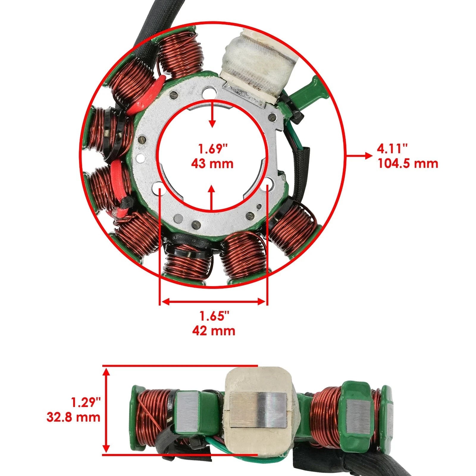 Stator & Regulator Rectifier for Polaris 400L 2X4 4X4 1994-1995