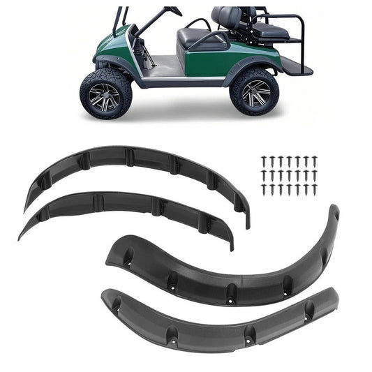 Golf Cart Set of 4 Fender Flares Front & Rear For Club Car Precedent Elec & Gas