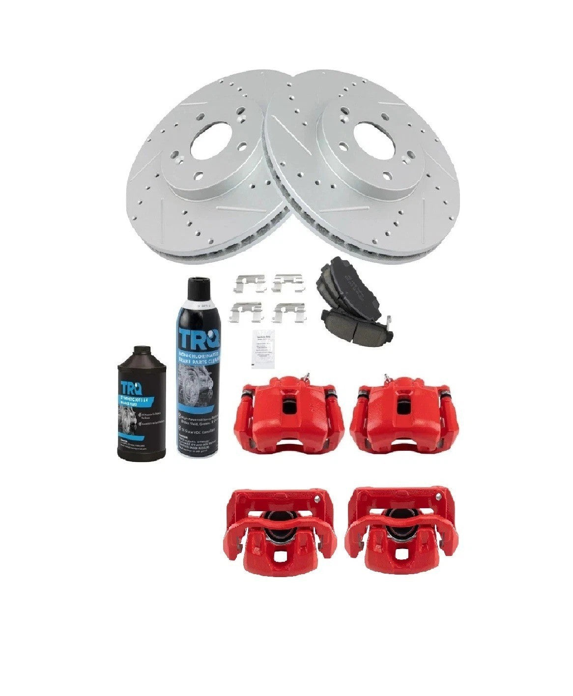Front Brake Pad & Rotor Kit Fits Acura Honda