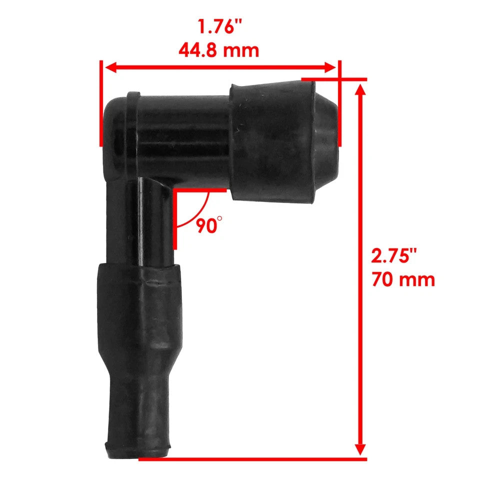 5YU-82310-13-00 Ignition Coil & Cap For Yamaha Rhino 700 YXR700 2008-2012