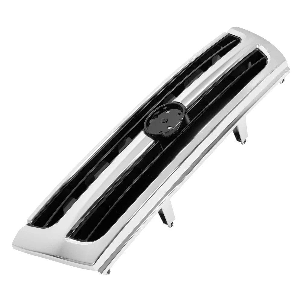 For Toyota 4Runner 99-00 Chrome Shell w/ Black Front Upper Grille w/Badge Slot
