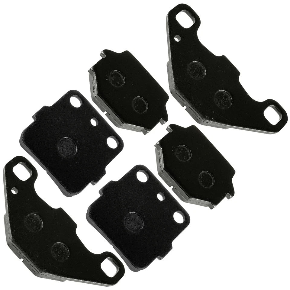Front Rear Brake Pads for Suzuki LT250R Quadracer 250 1985 1986