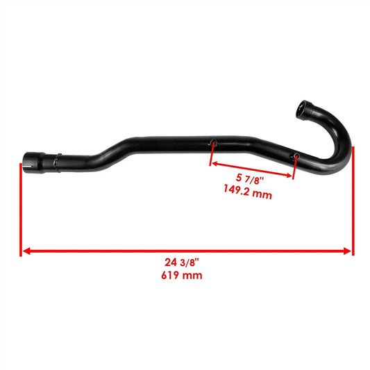 Exhaust Muffler Pipe for Kawasaki 18049-1415 Bayou 220 KLF220A Bayou 250 KLF250A