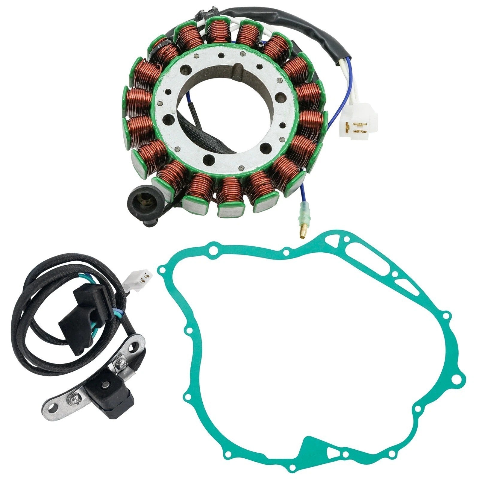 Stator & Pickup Coil & Gasket for Yamaha XV750 XV-750  Virago 750 1991-1997