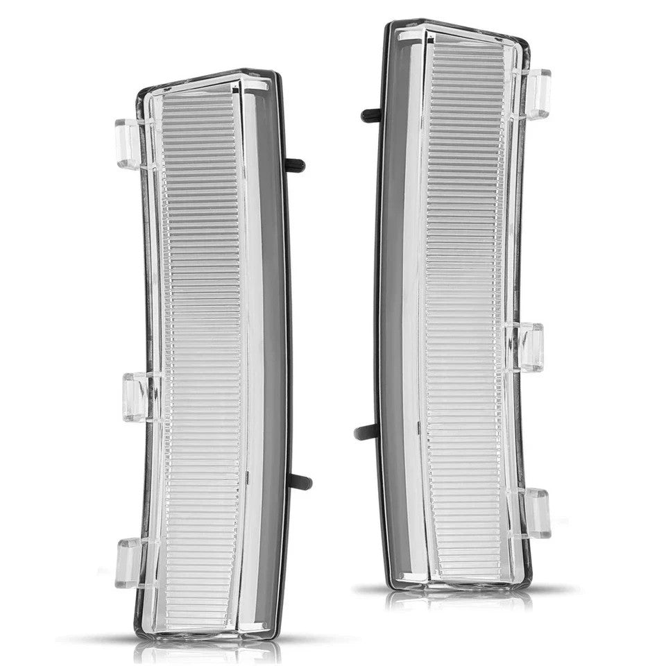 For Nissan 350Z LCI 2006-09 Clear Lens Turn Signal Lights Side Marker Lamps DRL