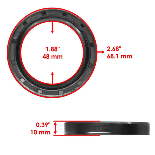 Bearing Carrier Bearings w/Seals For Can-Am CanAm Bombardier DS650 2000-2007
