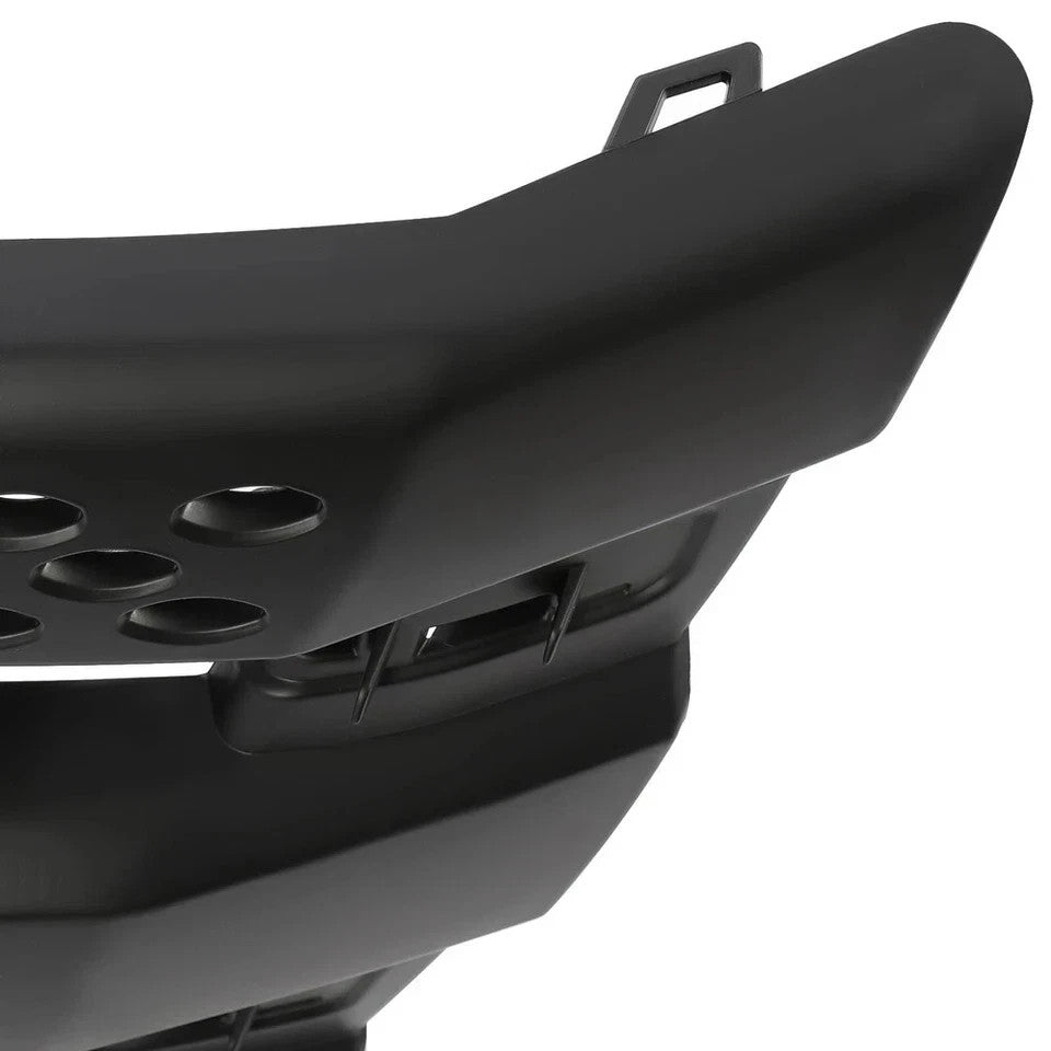 HECASA Front Bumper Upper Grille Black Grill For Ford Explorer 2011-2015 2013 14