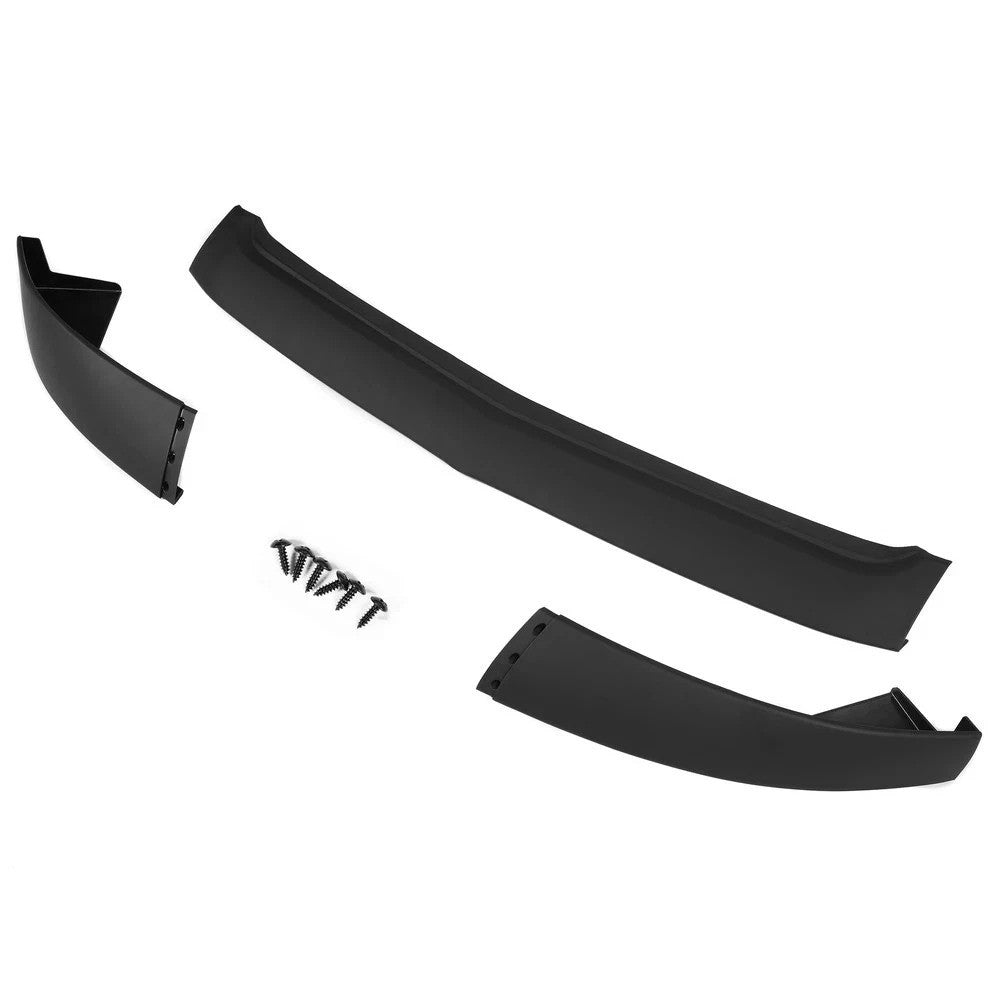 HECASA For Ford Mustang GT 2005-09 Black Front Bumper Body Kit Spoiler Lip Guard