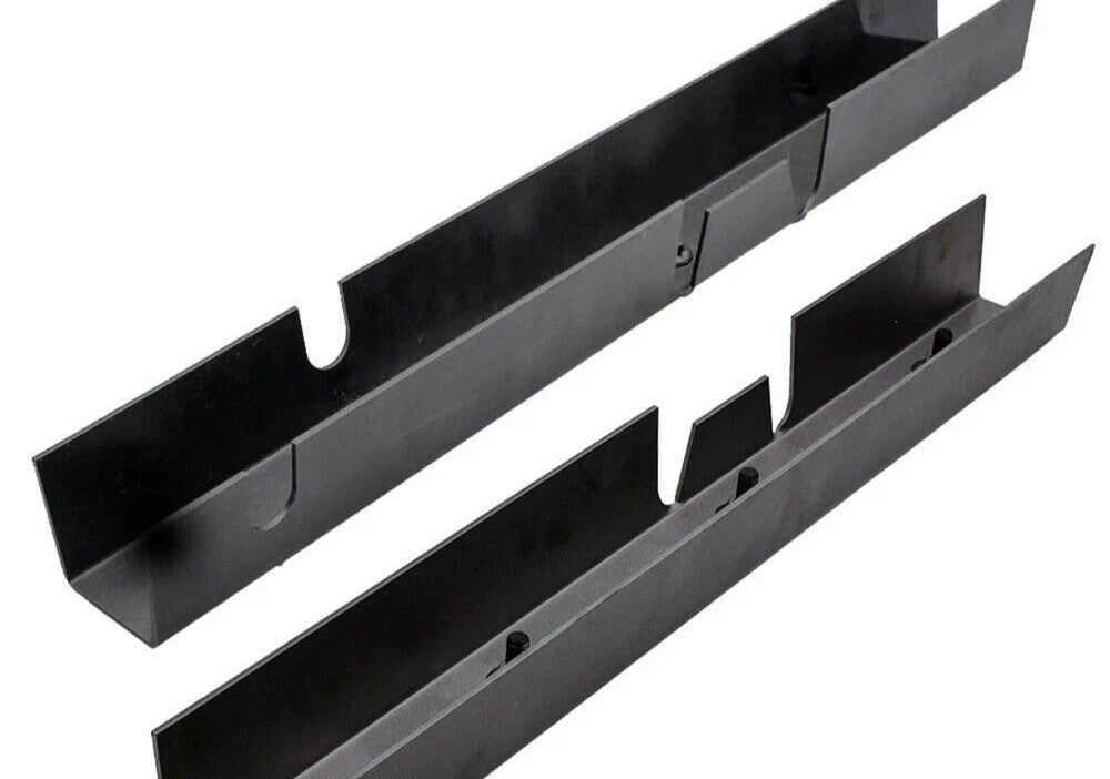 For 1987-1995 Jeep Wrangler YJ Set Center Skid Plates Rust Repair Frame 30"