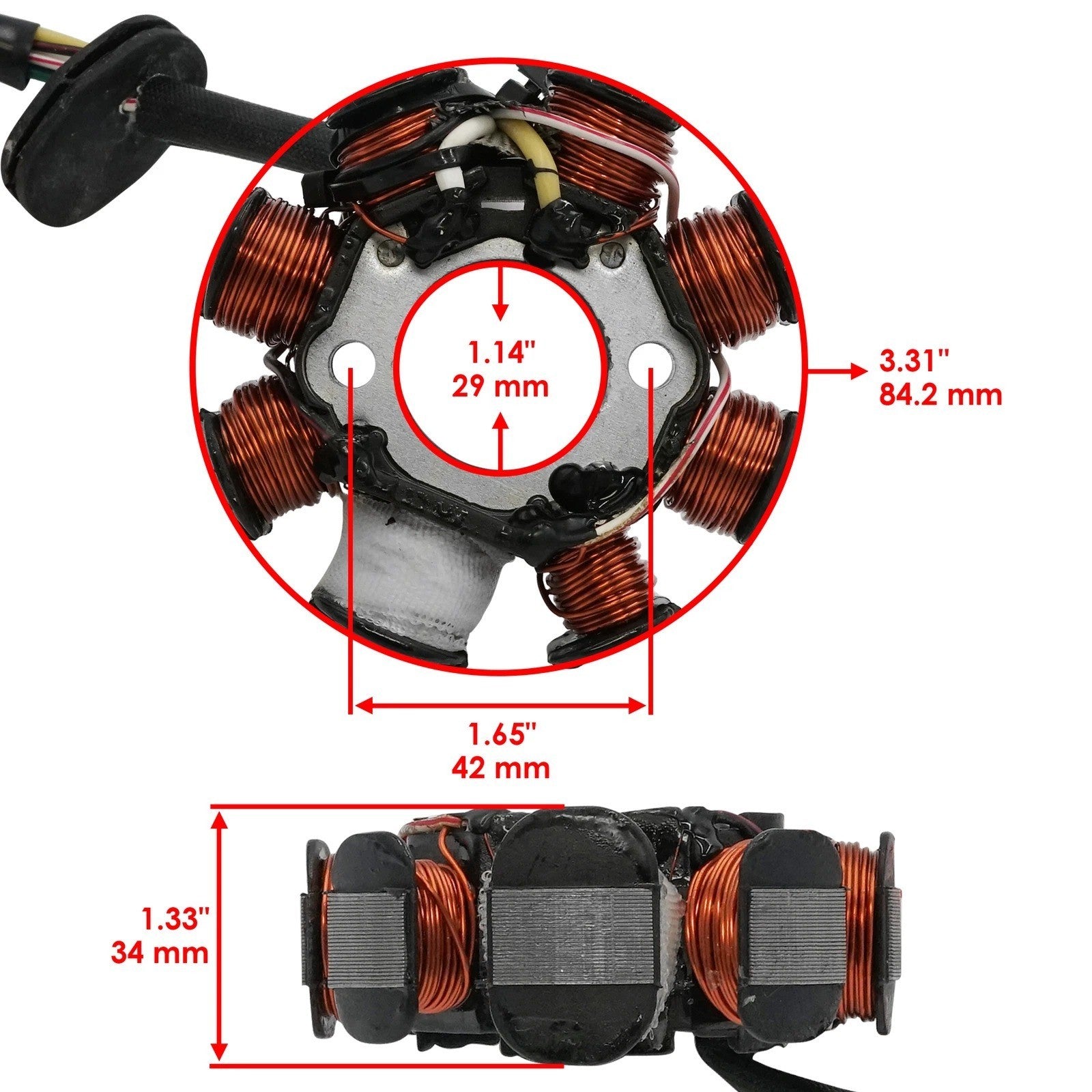 Stator for KTM 300 Xc Xc-W Xcw Six Days 2008-2016 Magneto