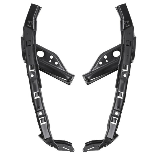 Headlight Bumper Brackets LH & RH Mount Support For Honda Civic 12-15 Front