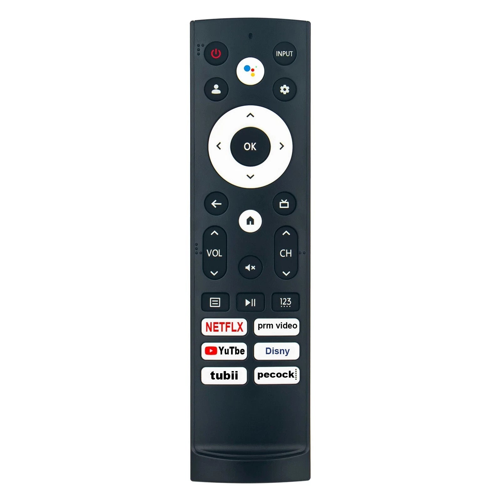 ERF3V90H 299843 Voice Remote for Hisense Android Smart TV 65A65H 75A6H 55U7G