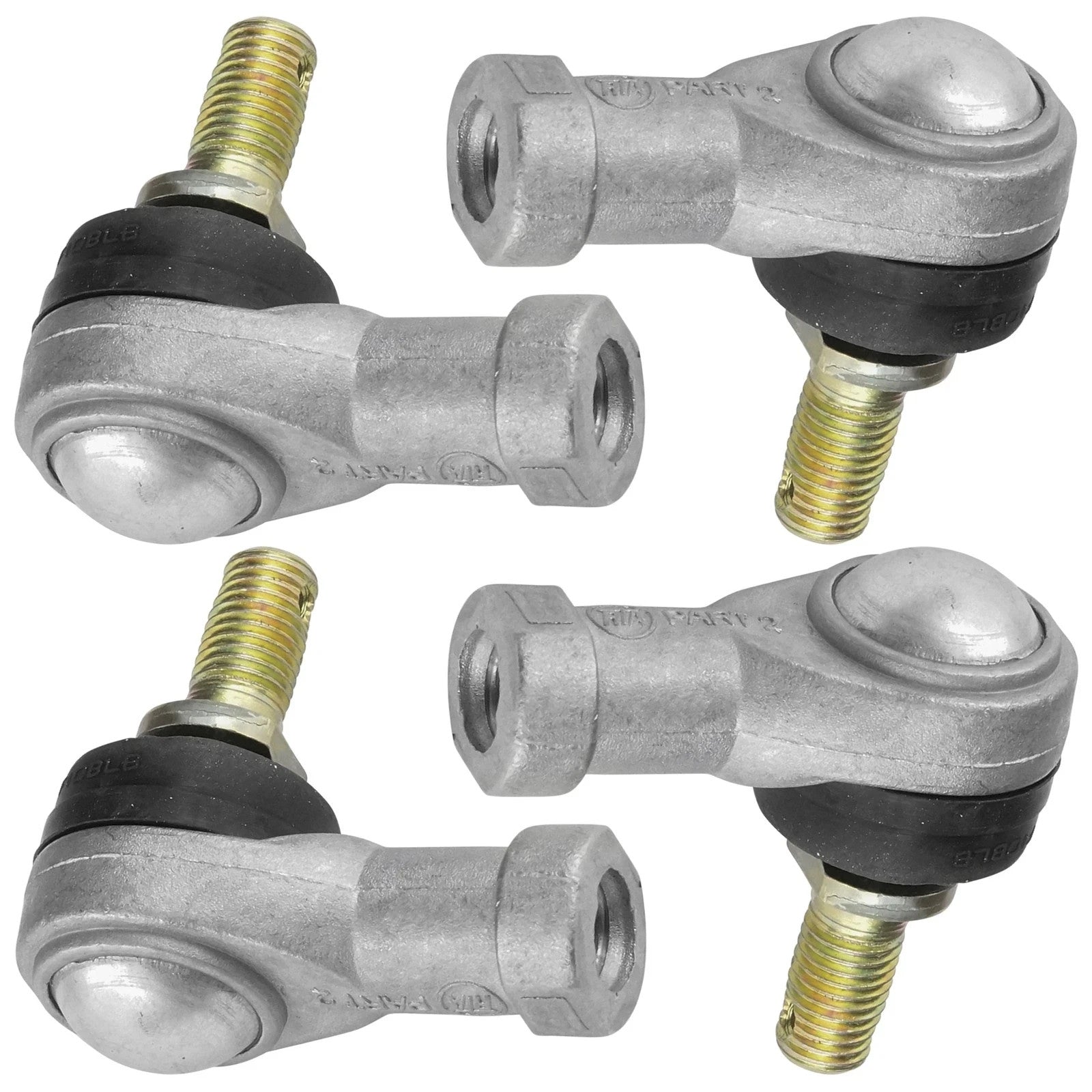 2 Sets Of Tie Rod End Kit for Honda TRX125 Fourtrax 125 1985 1986 1987 1988