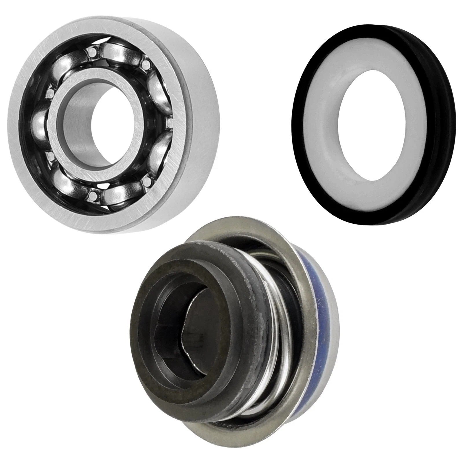 Caltric Water Pump Seal & Bearing for Suzuki RM125 1996-2000 / RM250 1996-2000