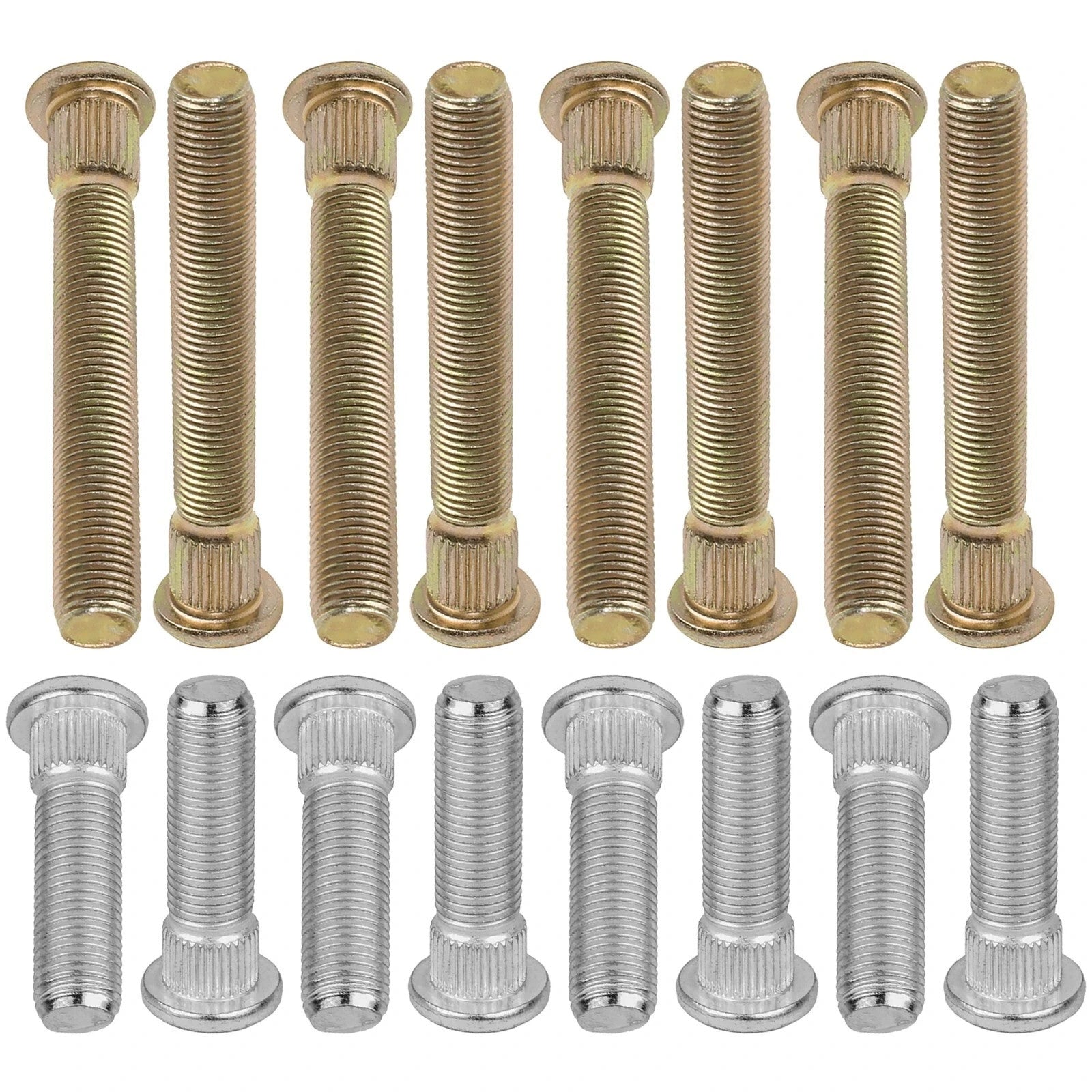 16 Studs Front Rear Wheel Hub Studs for Polaris RZR S 800 EFI 2009 2010 - 2014