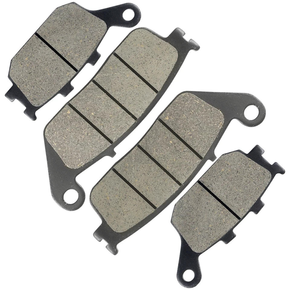 Caltric Front and Rear Brake Pads for Honda VT1300CX Fury 1300 2010-2020