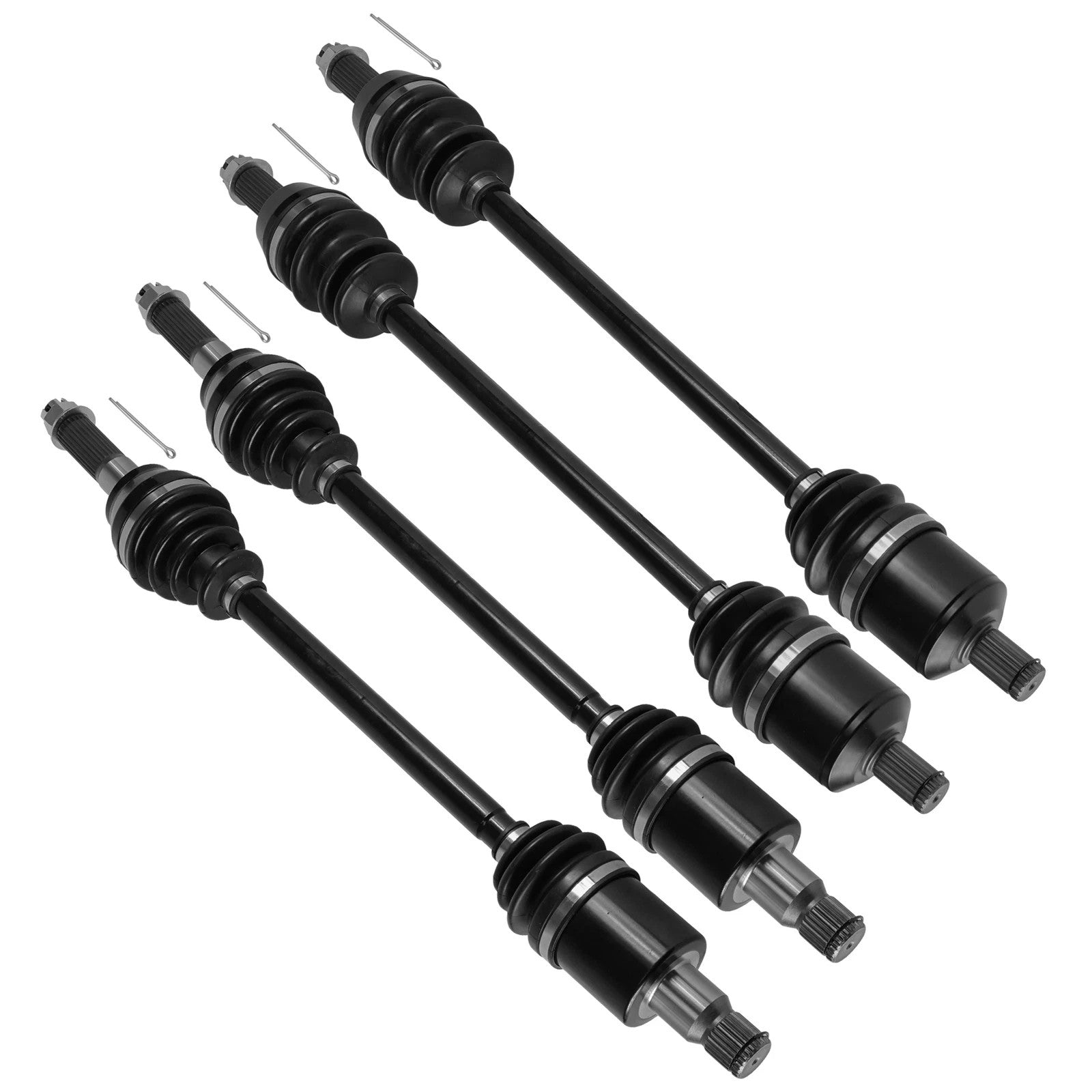 Front & Rear CV Joint Axles For Polaris RZR S 800 EFI 2009-2014 Left & Right