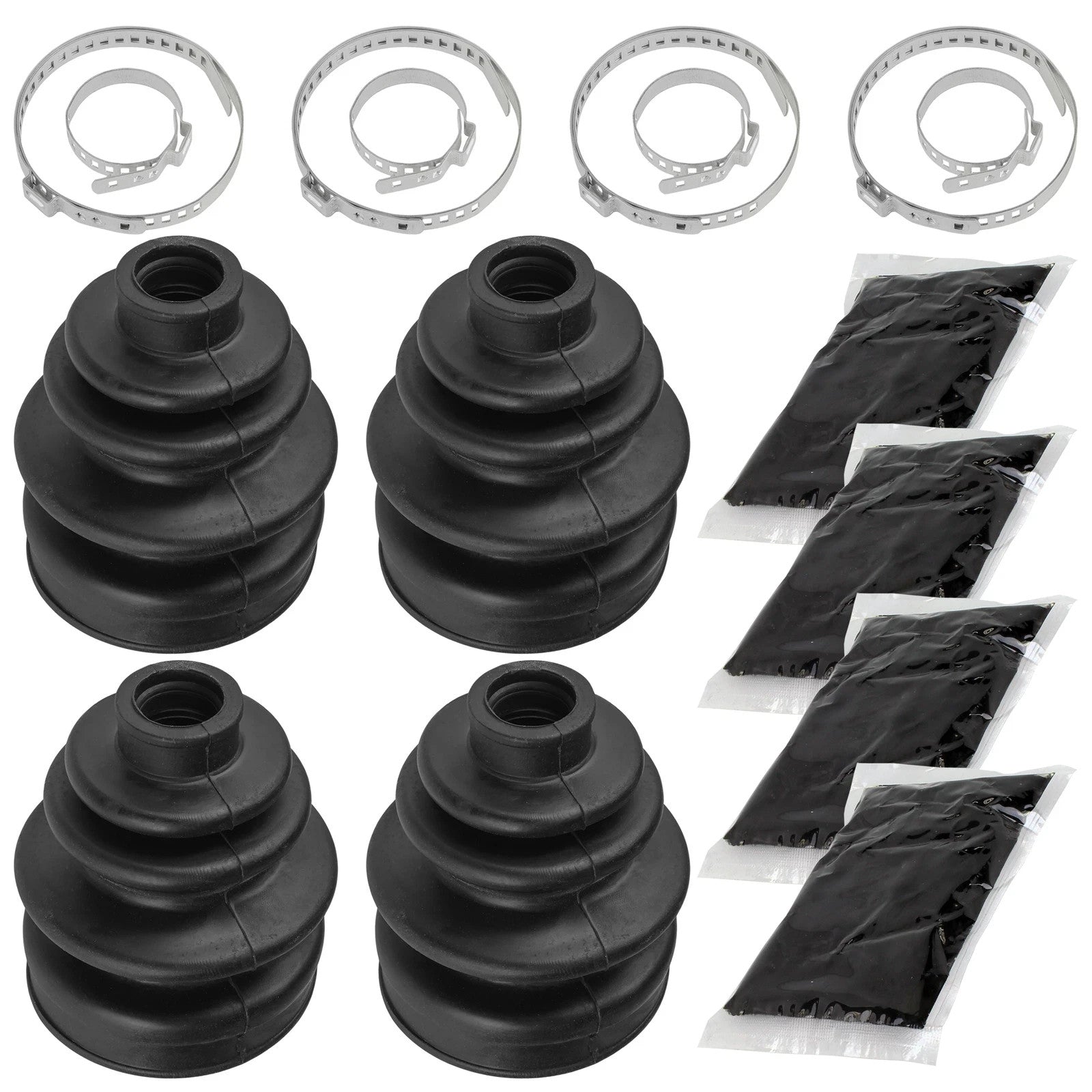 Rear Axles CV Boots For Kawasaki Brute Force 750 KVF750 08-21 650 KVF650 09-13