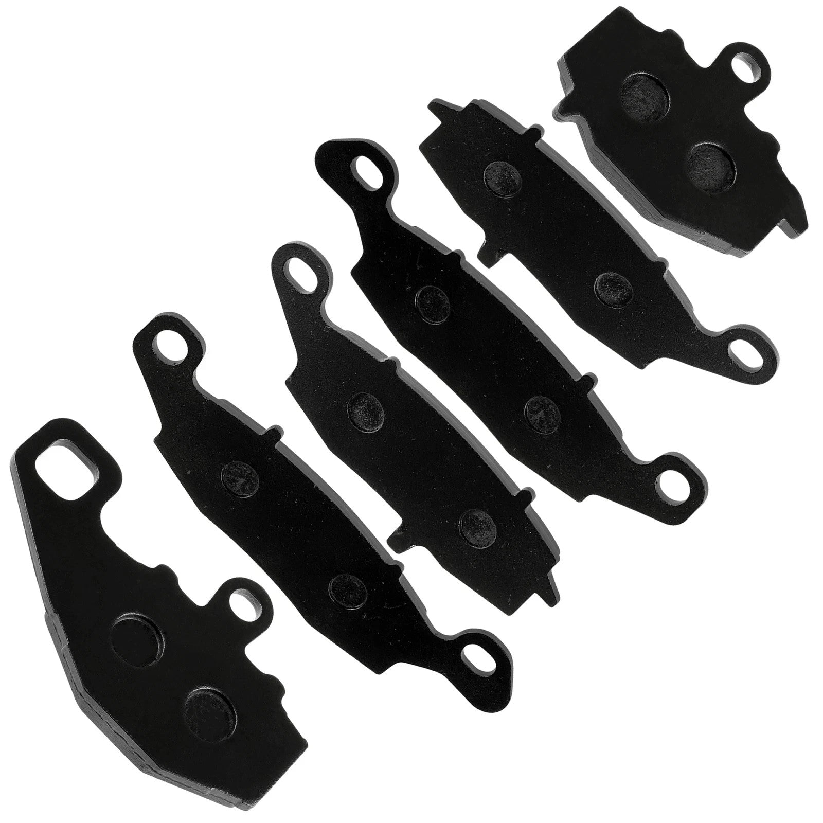 Caltric Front and Rear Brake Pads for Kawasaki EX650 Ninja 650R 2006-2011