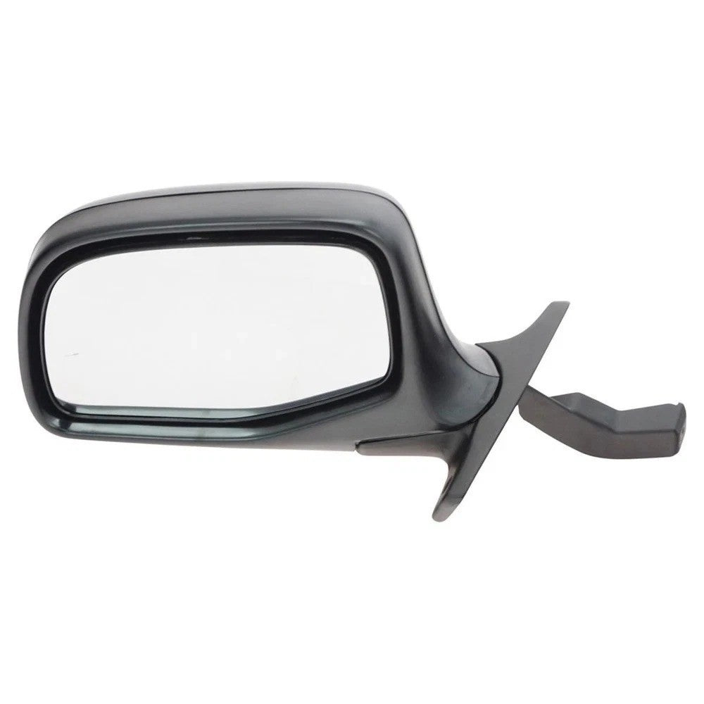 Manual Side View Mirrors Chrome & Black Left & Right Pair Set for F-Series Truck