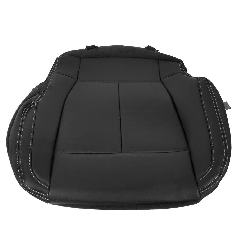 HECASA Full Car Seat Covers Kit For 15-22 Ford F150 Super Crew Cab with Armrest