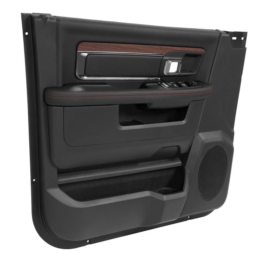 Fits 2013-2018 Dodge Ram 1500 2500 3500 Inner Door Panel Textured Driver Black