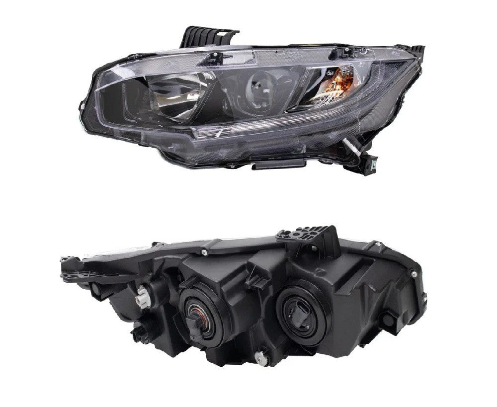 Left Headlight Assembly Drivers Side For 2019-2021 Honda Civic HO2502192