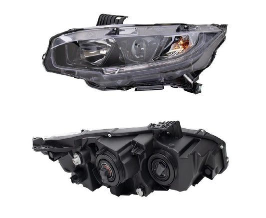 Left Headlight Assembly Drivers Side For 2019-2021 Honda Civic HO2502192